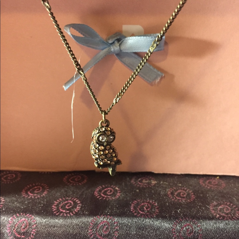 Rue21 owl necklace and earring set